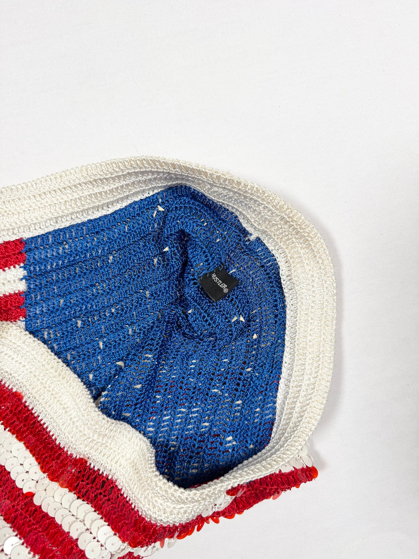 American flag sequined skirt